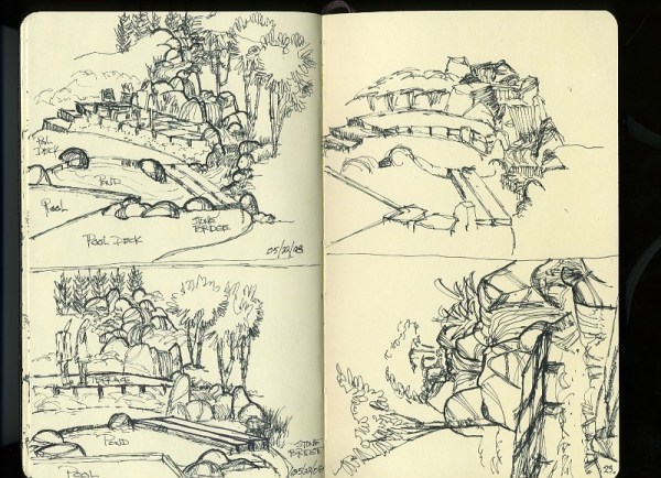 Water, Motion, Space