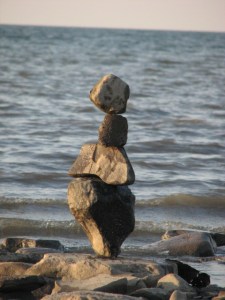 Finally this little time killer on the Lake Michigan shores.