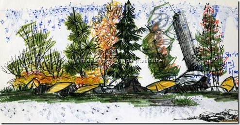 PITT, PITT artist pens, Faber Castell, markers, garden design